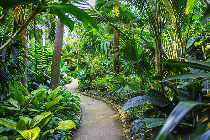 山林森林绿色大自然风景摄影图