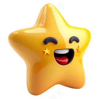 免抠卡通五角星