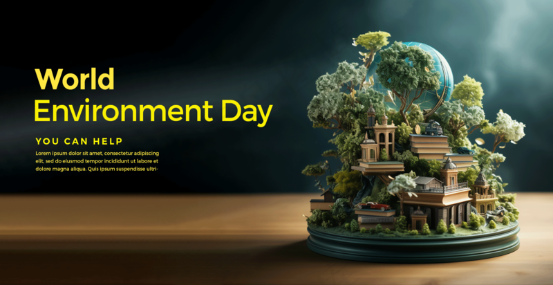 森林国外简约2.5D2海报