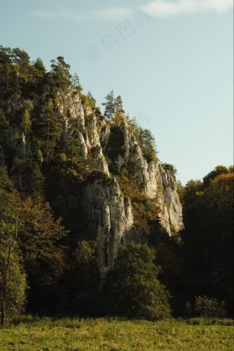 绿油油的山川