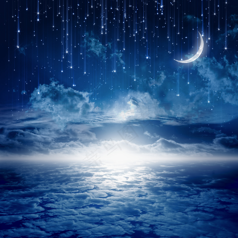 星空与月亮