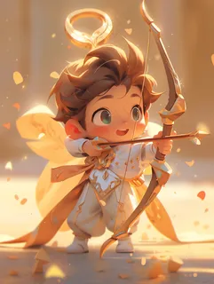 十二星座系列插画射手座