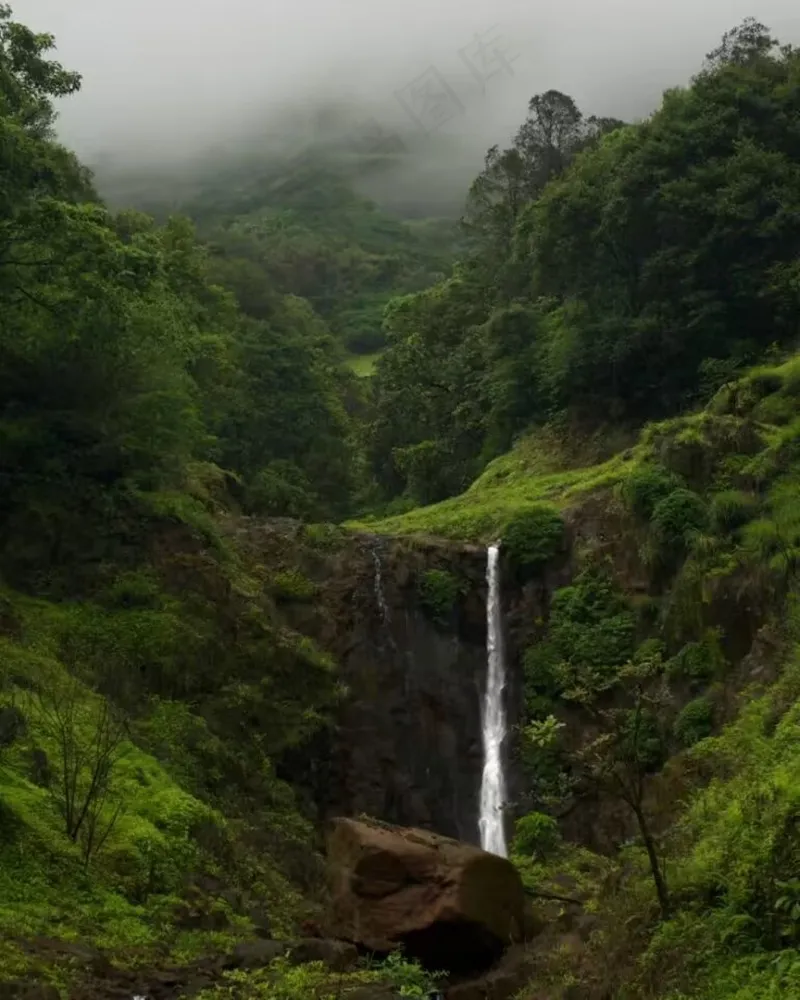 山中风景图