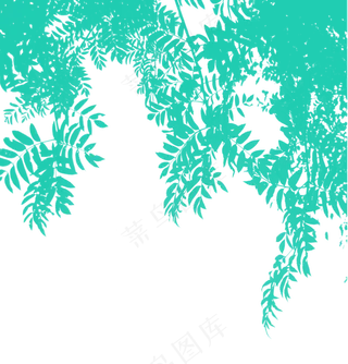 18树叶阴影元素