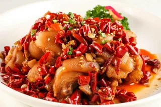 红油猪手特色美食