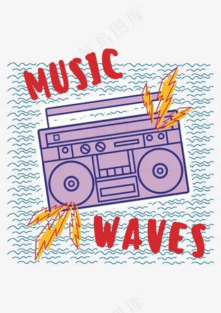 复古收音机 音乐磁带