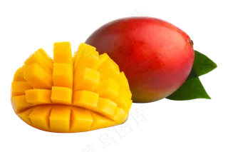 新鲜芒果免扣图
