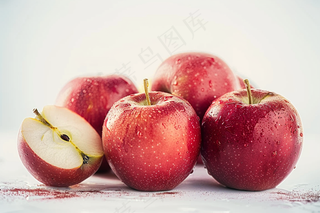 苹果水果摄影图