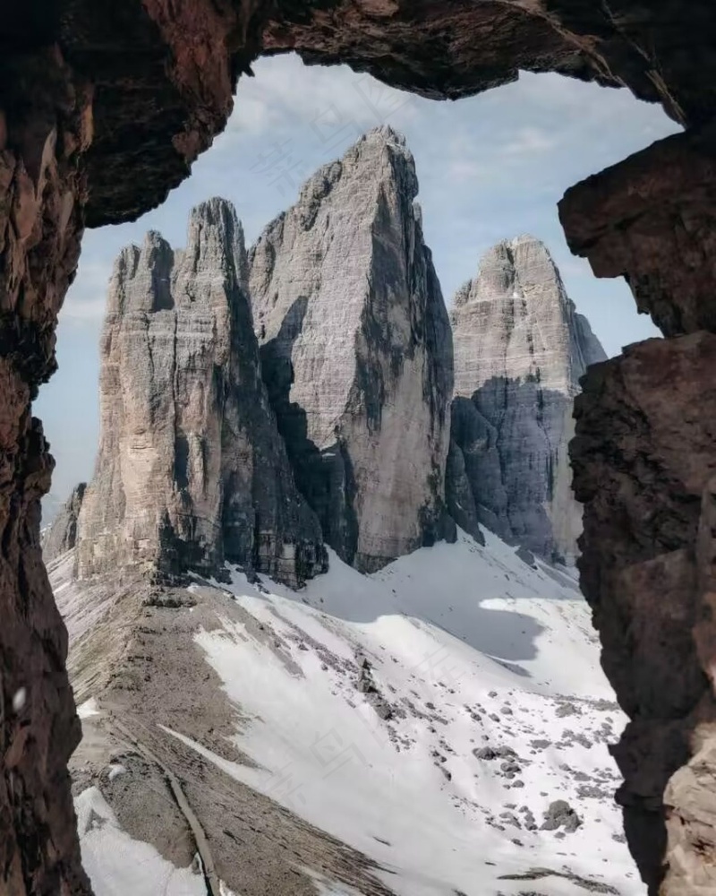 不一样视角高山图片