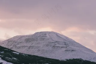 山脉冰川图片 