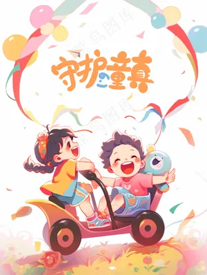 儿童节海报