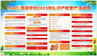 9.13外国语知识产权展板1