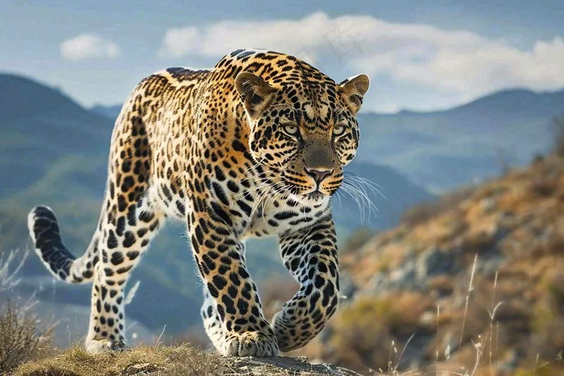 草原上的猎豹国家保护动物非洲摄影图(4032x2688)