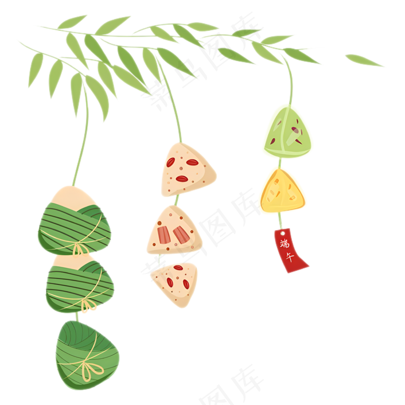 粽子端午节透明素材
