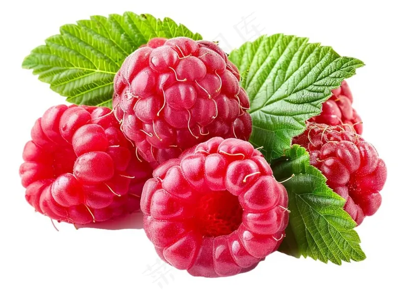 树莓水果摄影图免抠(1264x944)