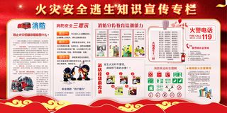 消防安全宣传展板