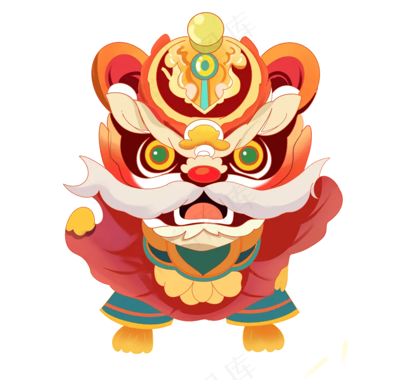 简约扁平卡通儿童插画