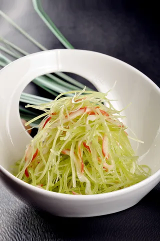 北极贝拌笋丝 48元每例