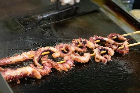 铁板鱿鱼美食 铁板鱿鱼美食