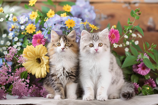 猫咪宠物猫可爱动物摄影图