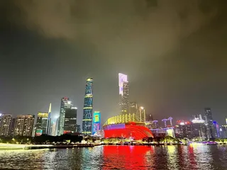 夜色中的上海外滩