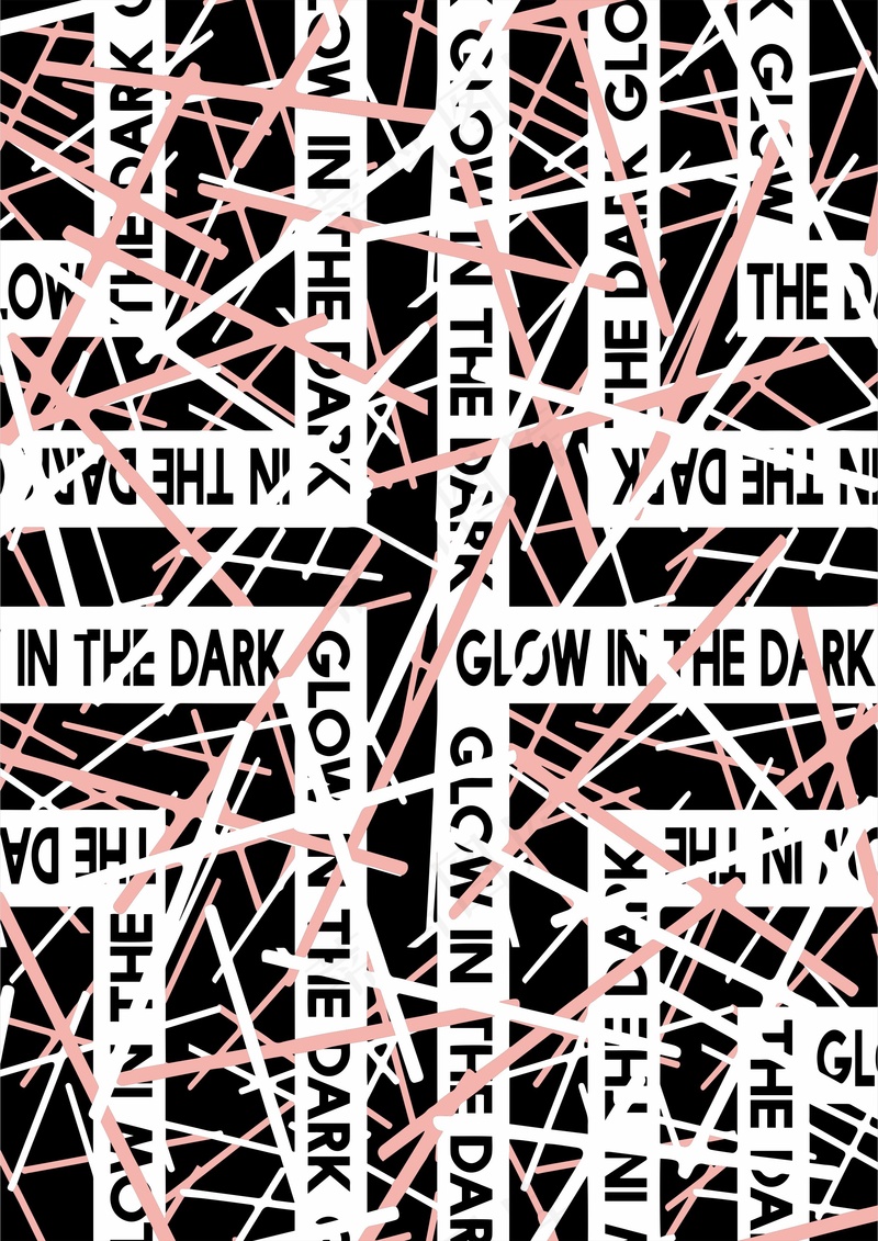 英文字排版cdr矢量模版下载