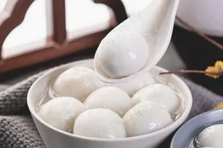 手工美味汤圆美食