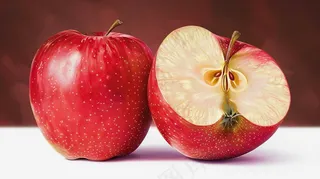红苹果水果摄影图