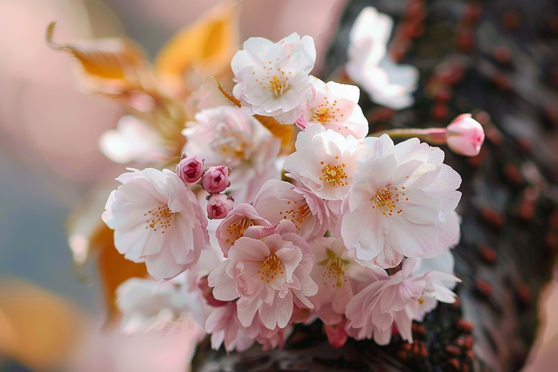 春日樱花花朵摄影图(4032x2688)