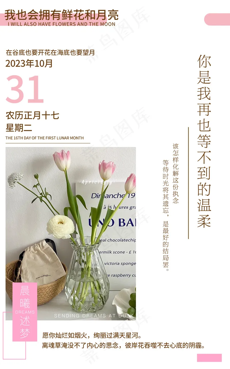 粉色简约活动海报psd模版下载