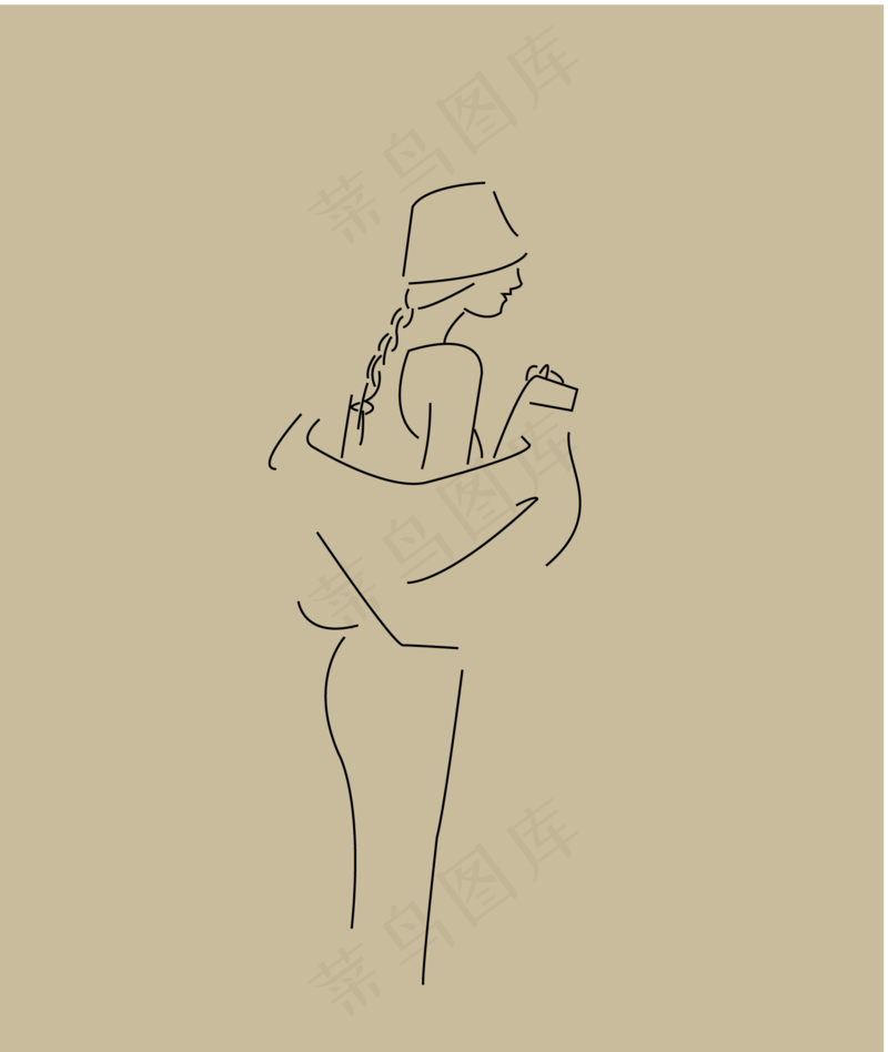 简约风简笔画