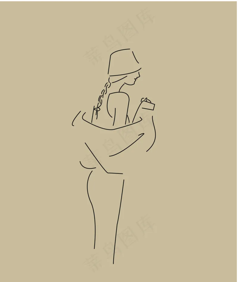 简约风简笔画