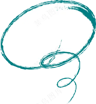 卡通聊天对话方框气泡可爱边框PNG透明免抠装饰图案 PS设计