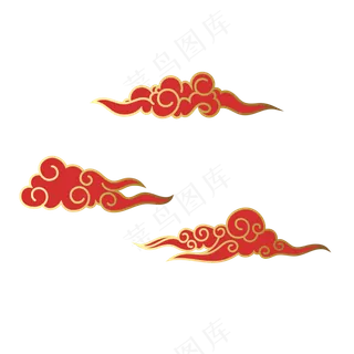 中国风祥云84免扣素材