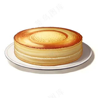 橙色果冻糕点美食西式44