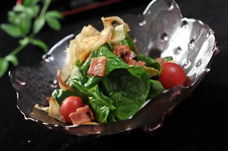 培根菠菜色拉45