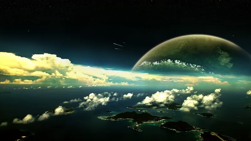 奇幻的美景