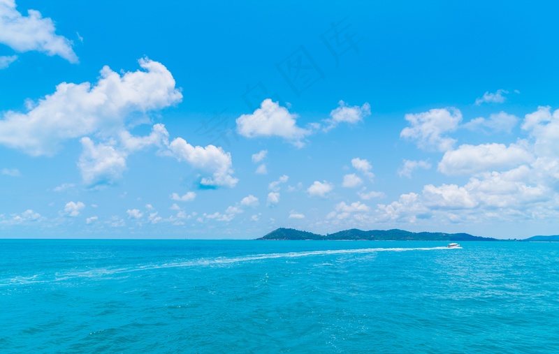 大海沙滩图片