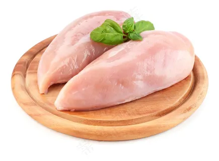 新鲜鸡胸肉食材
