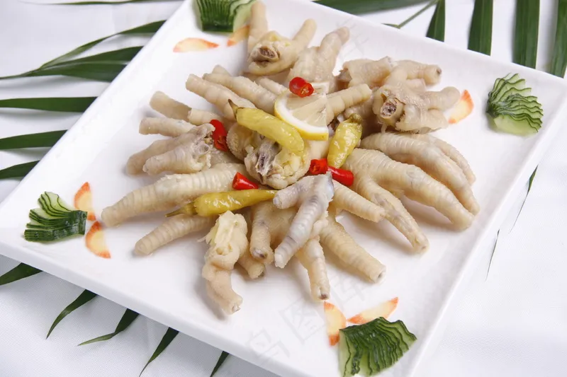 泡椒凤爪美食小吃