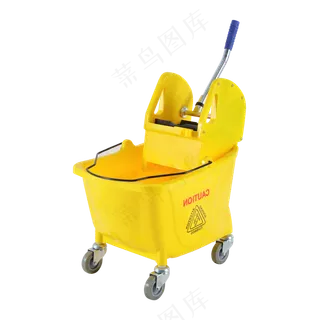 免抠清洁推车垃圾箱