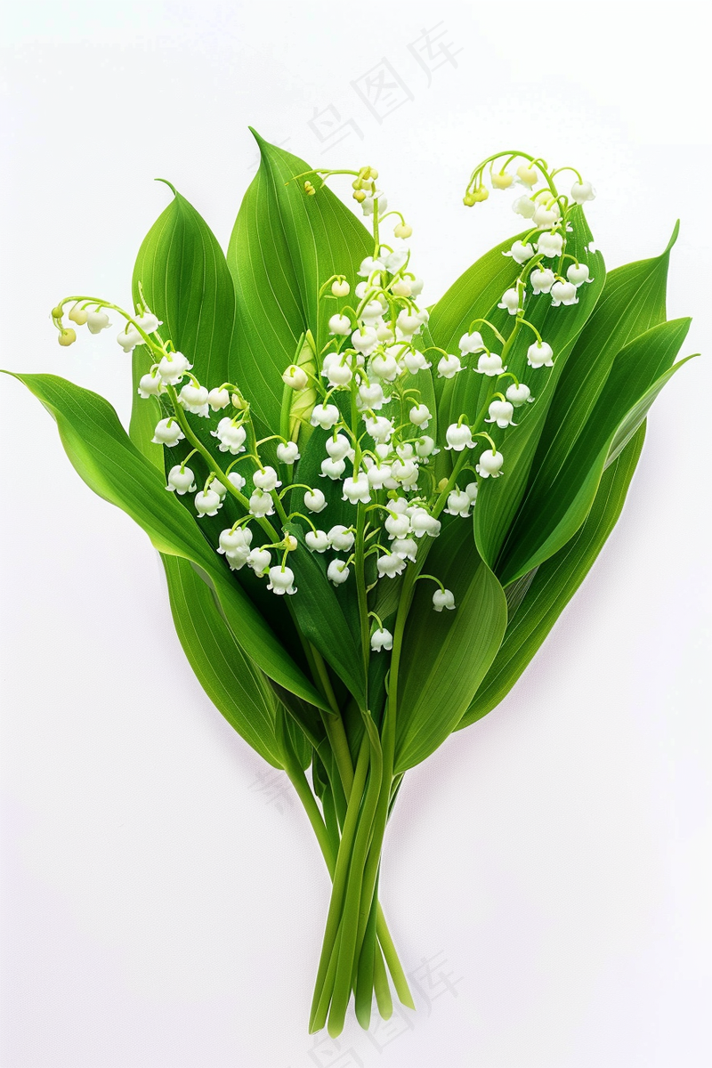 铃兰花植物花朵摄影图(2688x4032)