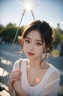 甜美系美女AI设计