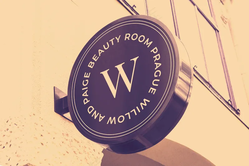 门店招牌质感样机24psd模版下载