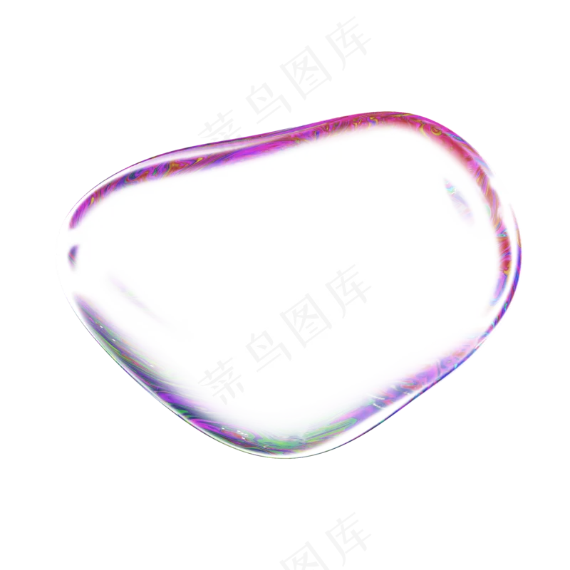 彩色气泡透明16无背景免扣元素