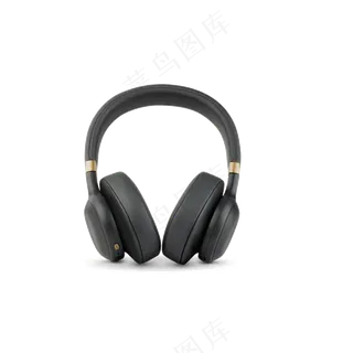 免扣一个黑色头戴耳机