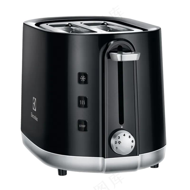 免抠黑色面包机