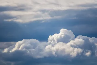 风景秀丽的天空白色积云2