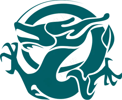 中国风金色龙元素古风水墨龙png免抠透明素材装饰图片PS素材