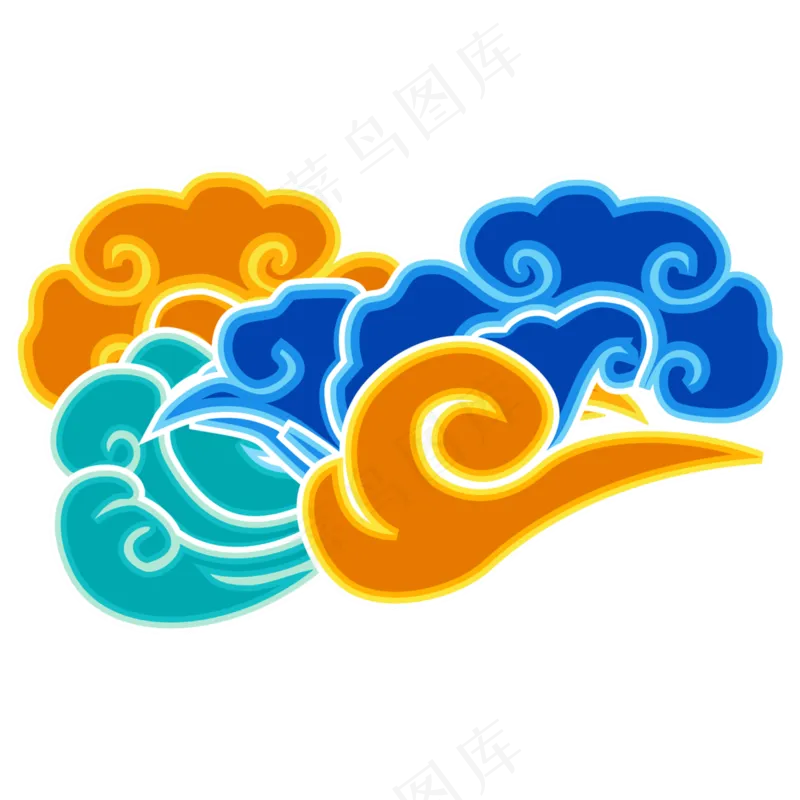 中国风祥云52免扣素材